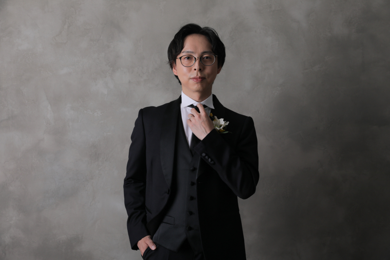 ご新郎様のソロショット