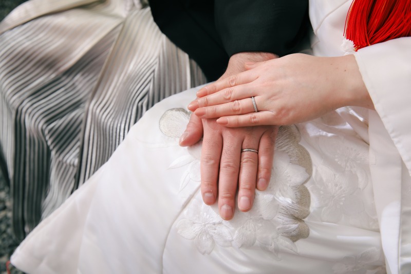 指輪のお写真も