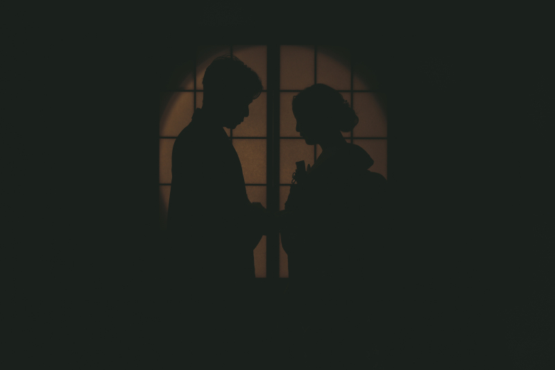 シルエットな一枚