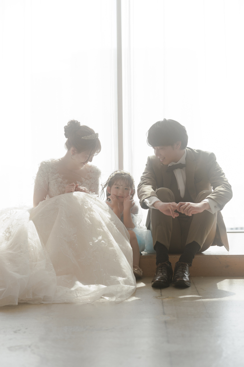 家族三人で過ごす時間