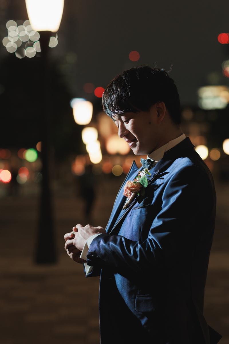 新郎様ソロカット