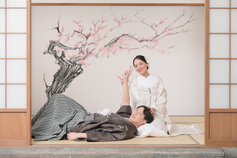 正座ショット、、？