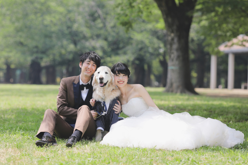 愛犬と一緒に！