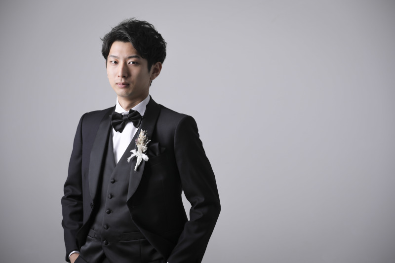 新郎様のソロショット