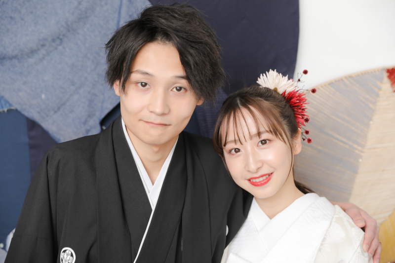 もちろんお二人のお顔のアップも!