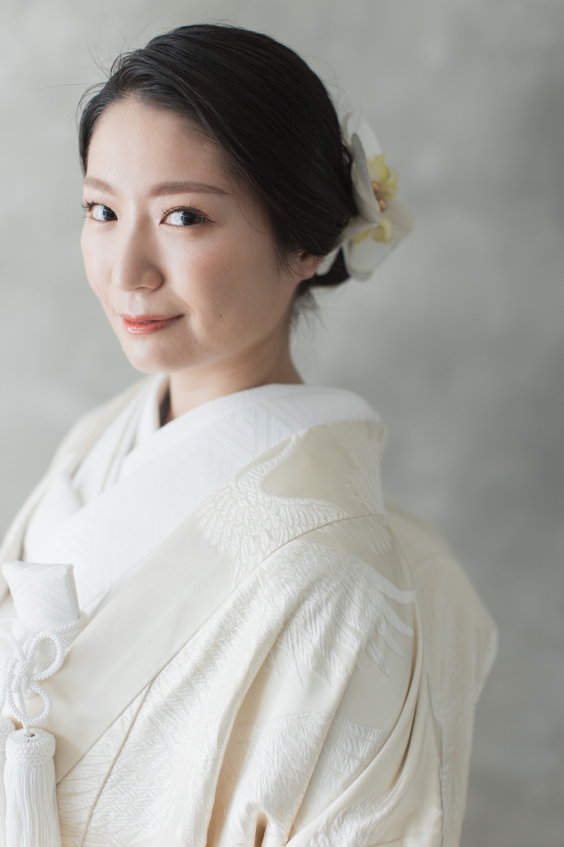 凛とした表情。