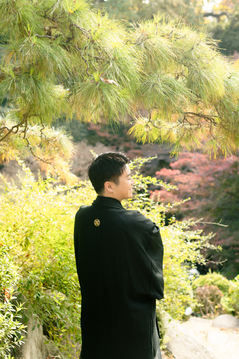 新郎様ソロショット