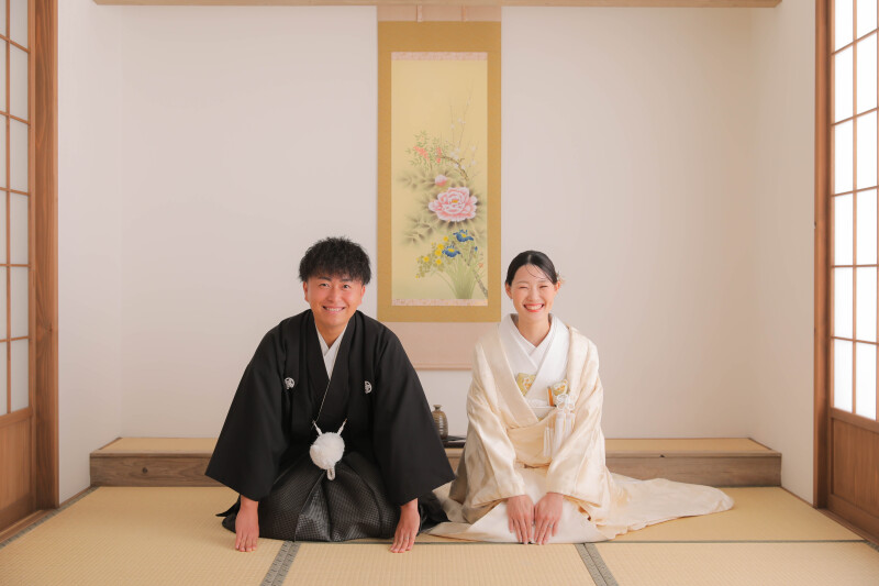 和装の定番ショット