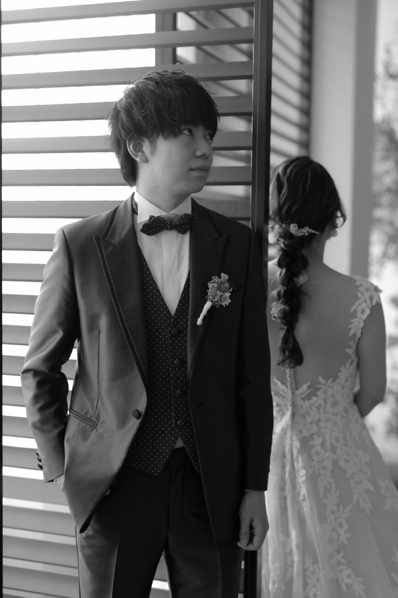 ご新郎様ソロショット