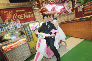 お台場の海とレトロなゲームセンター