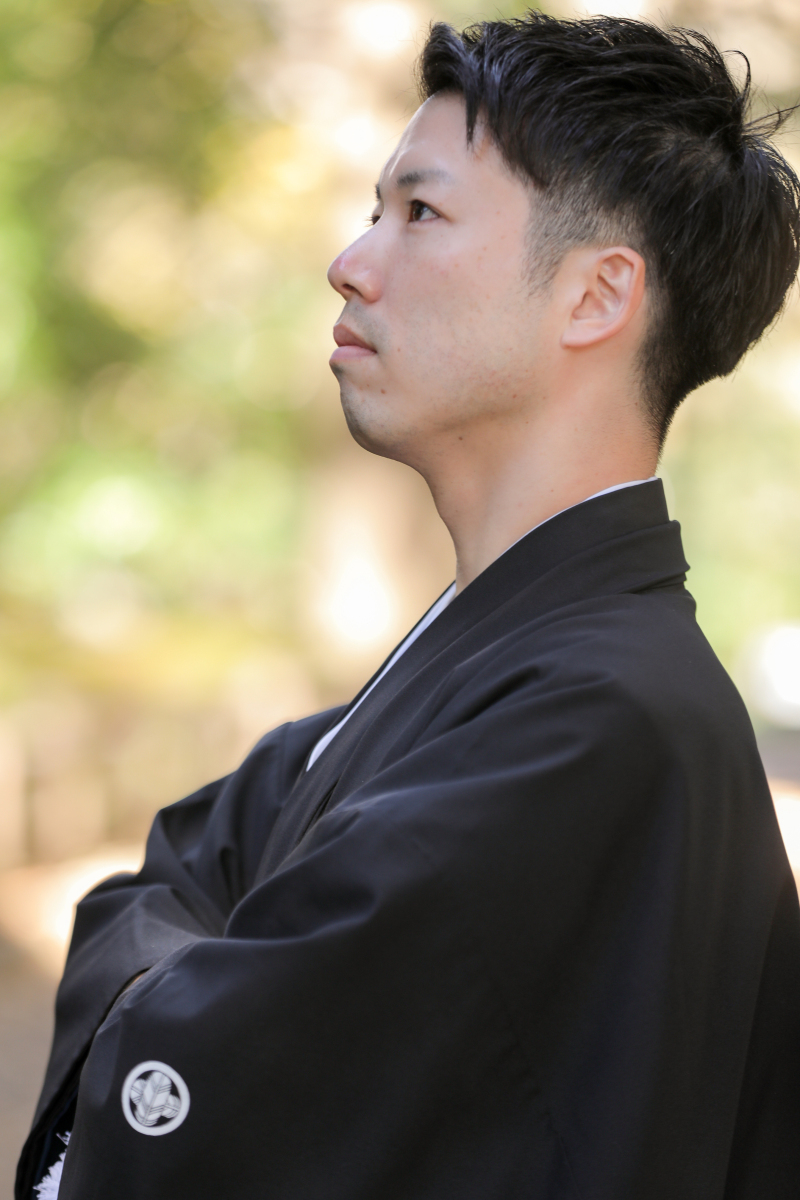 ご新郎様も素敵です