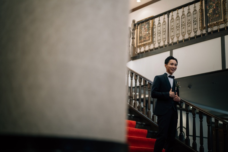 ご新郎様のソロショットも