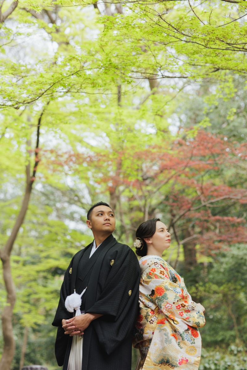 有栖川宮記念公園で緑と幸せ溢れるお写真を! 2