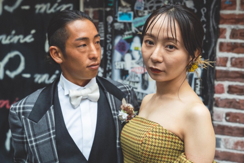 クールな表情もとっても素敵。