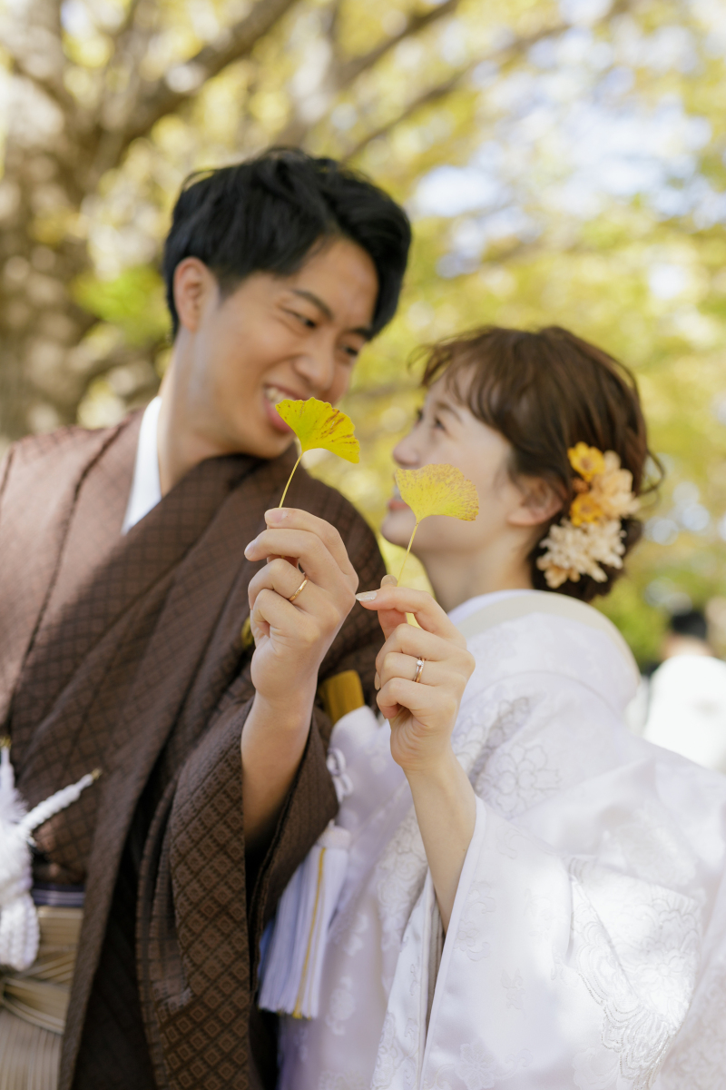 おふたりの指輪と一緒に