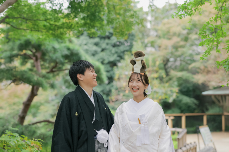 笑顔溢れる池田山公園と屋内庭園スタジオ