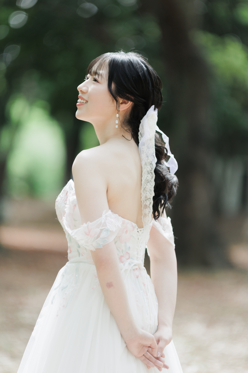 新婦様のソロカット