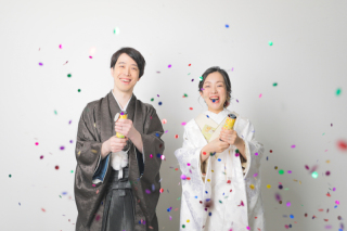 オリジナル背景満載の屋内庭園スタジオ