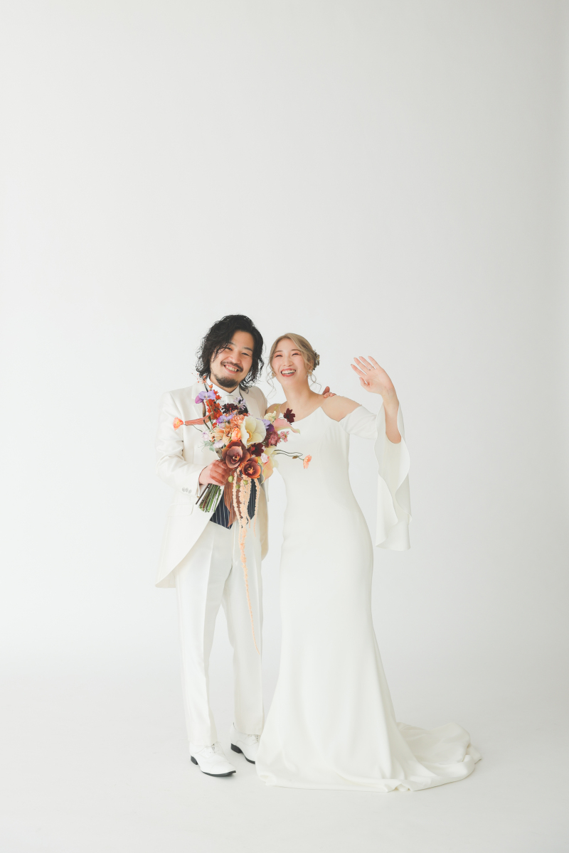 無地ならでは、自由な組み合わせ