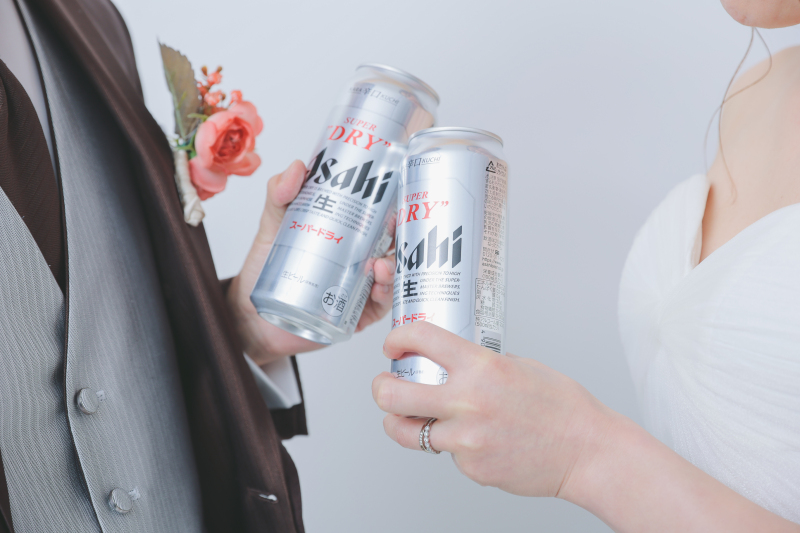 だいすきなビールで乾杯