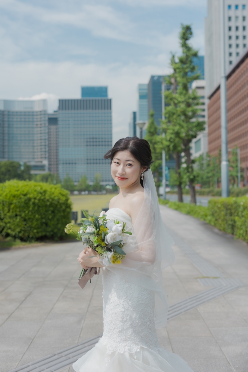 ご新婦様のソロショット!