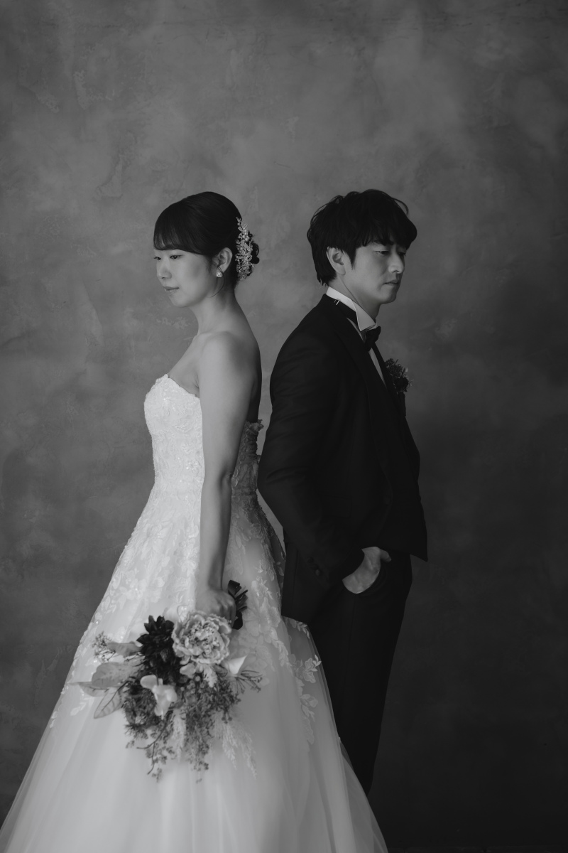 モノクロでシックに