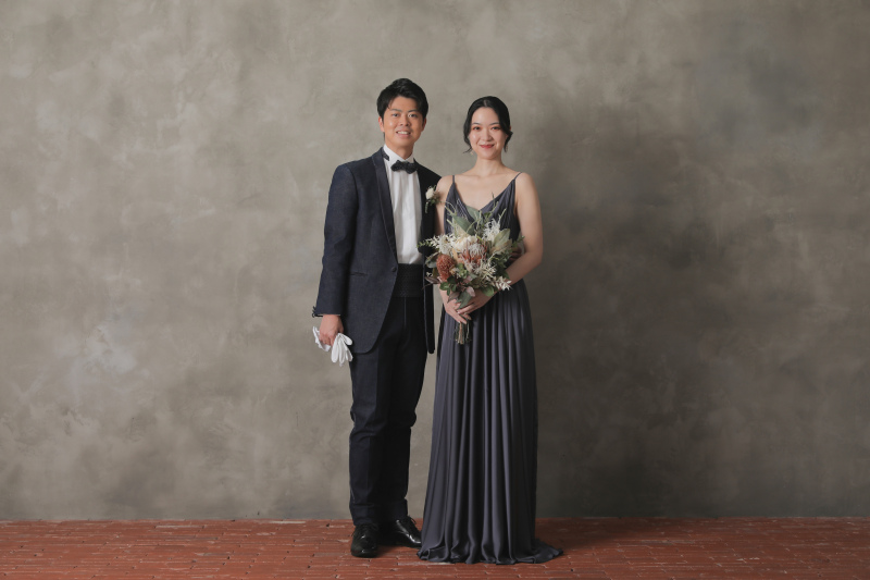 フォーマルな立ち姿