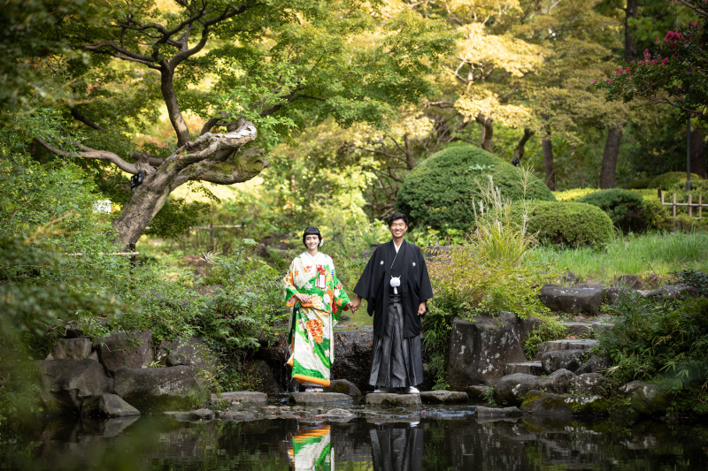 壮大な景色の中で