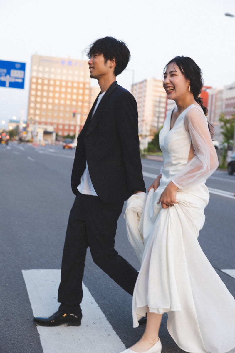 思い出の街中で。