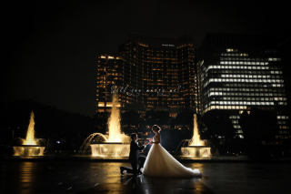 東京周遊でロマンチックな夜景フォト