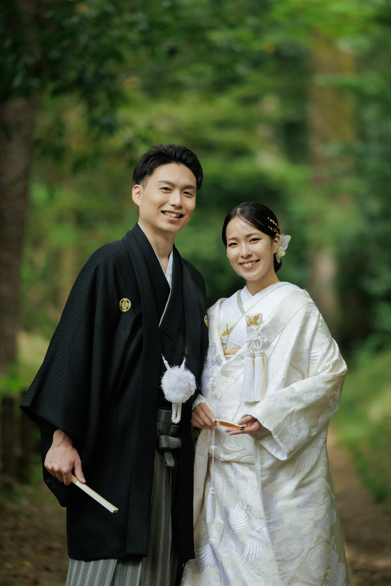 お二人の半身ショット