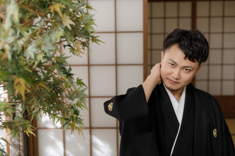 クールなご新郎様