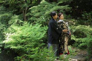 池田山公園で和装撮影！