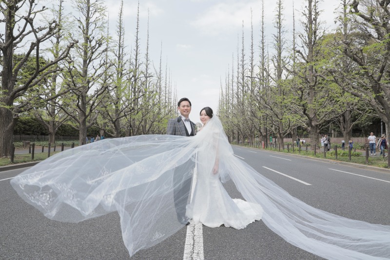 ベールを使って