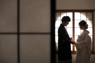 バリエーション豊かな和庭園で♪