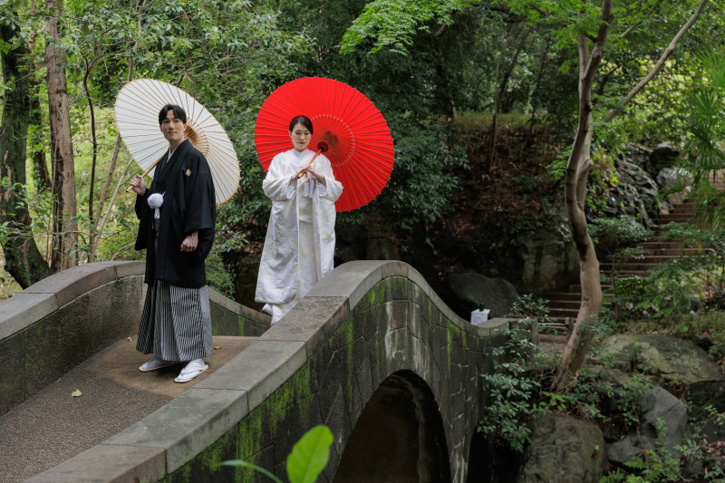有栖川宮記念公園で自然に包まれた撮影を♪