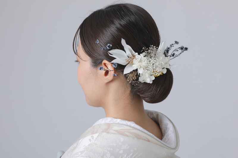 つるっと綺麗なヘアスタイル