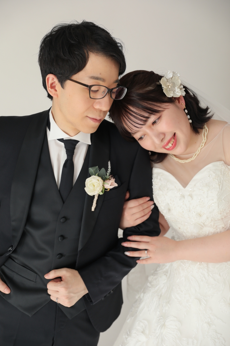 おふたりぎゅっと近づいて