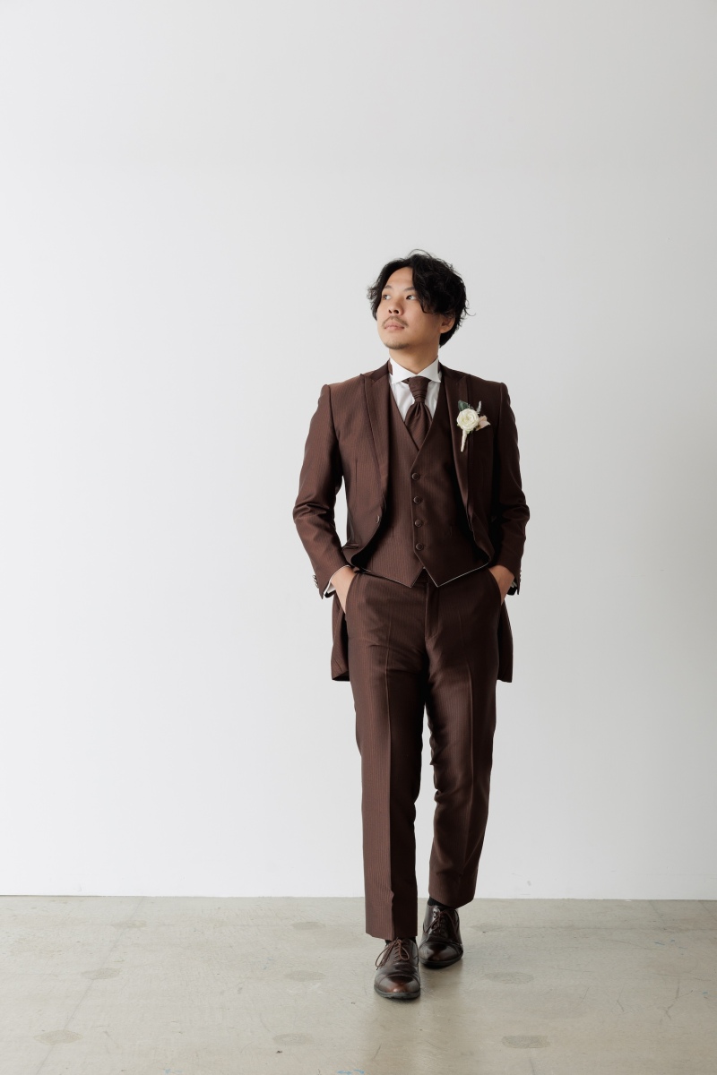 かっこいい新郎様!