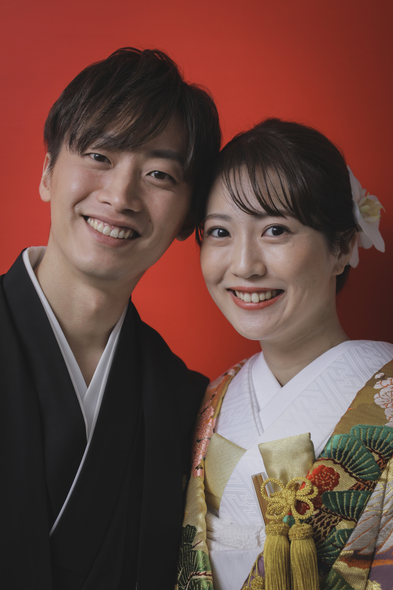 最後はお二人らしく