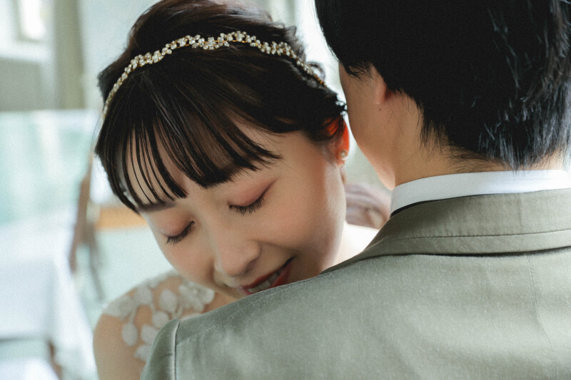 新婦様の嬉しそうなお顔♪