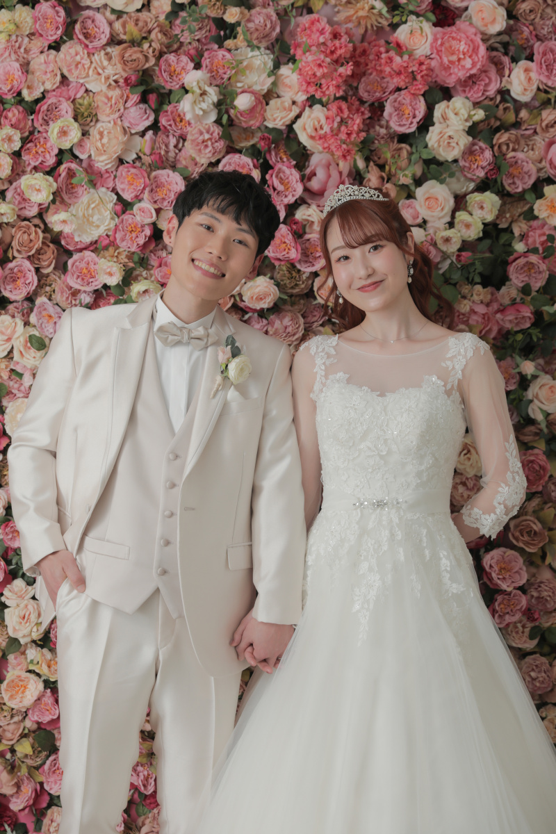 ピンクの可愛らしい背景で