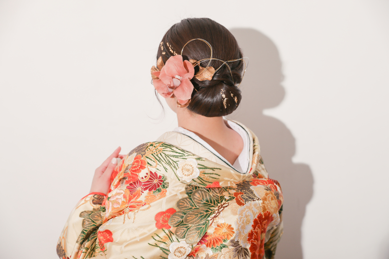 ヘアアレンジのお写真も