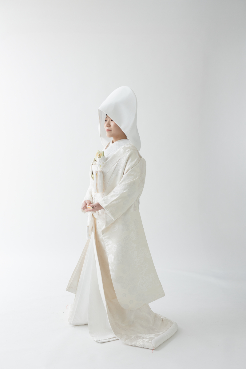 白無垢×綿帽子