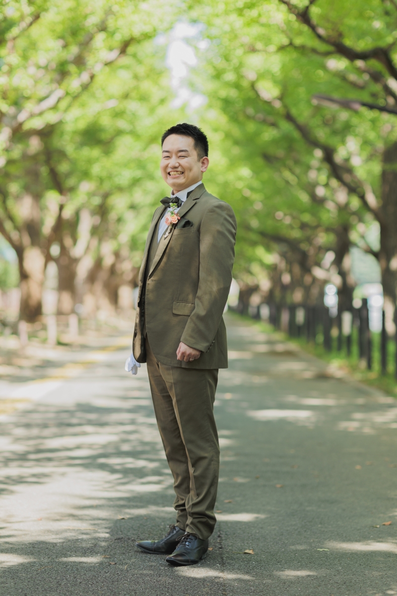 新郎様ソロカット