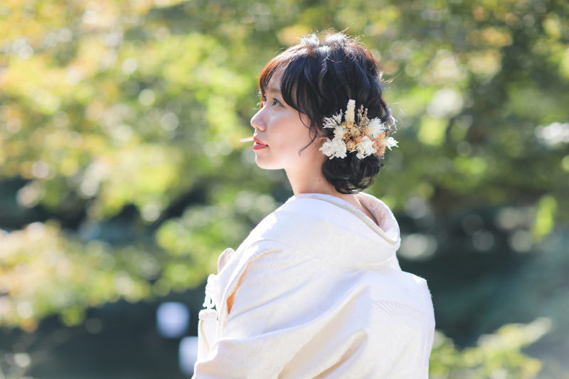 和装ロケーション＊屋内庭園スタジオ