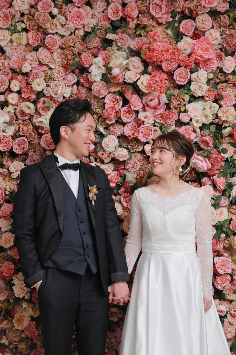 ピンクのお花の背景