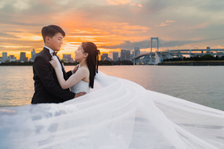 お台場海浜公園ロケーション！