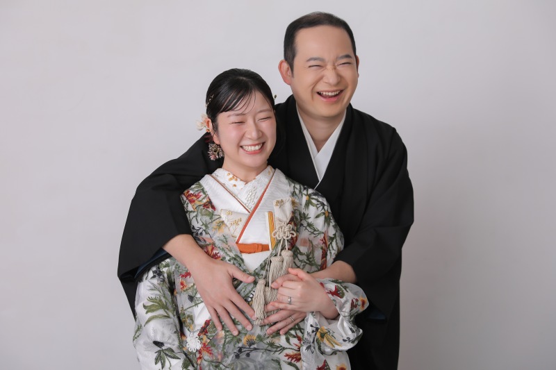 くしゃっと笑顔で!!