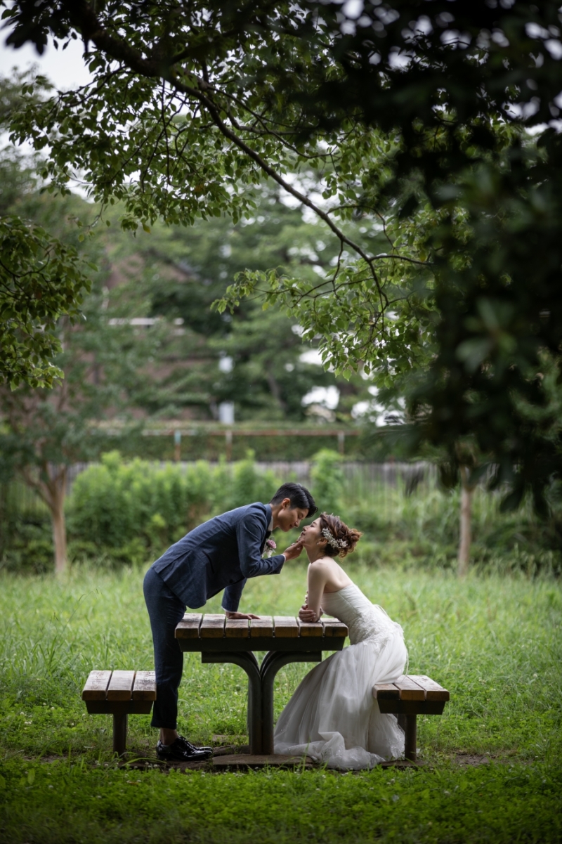誰もいない公園で